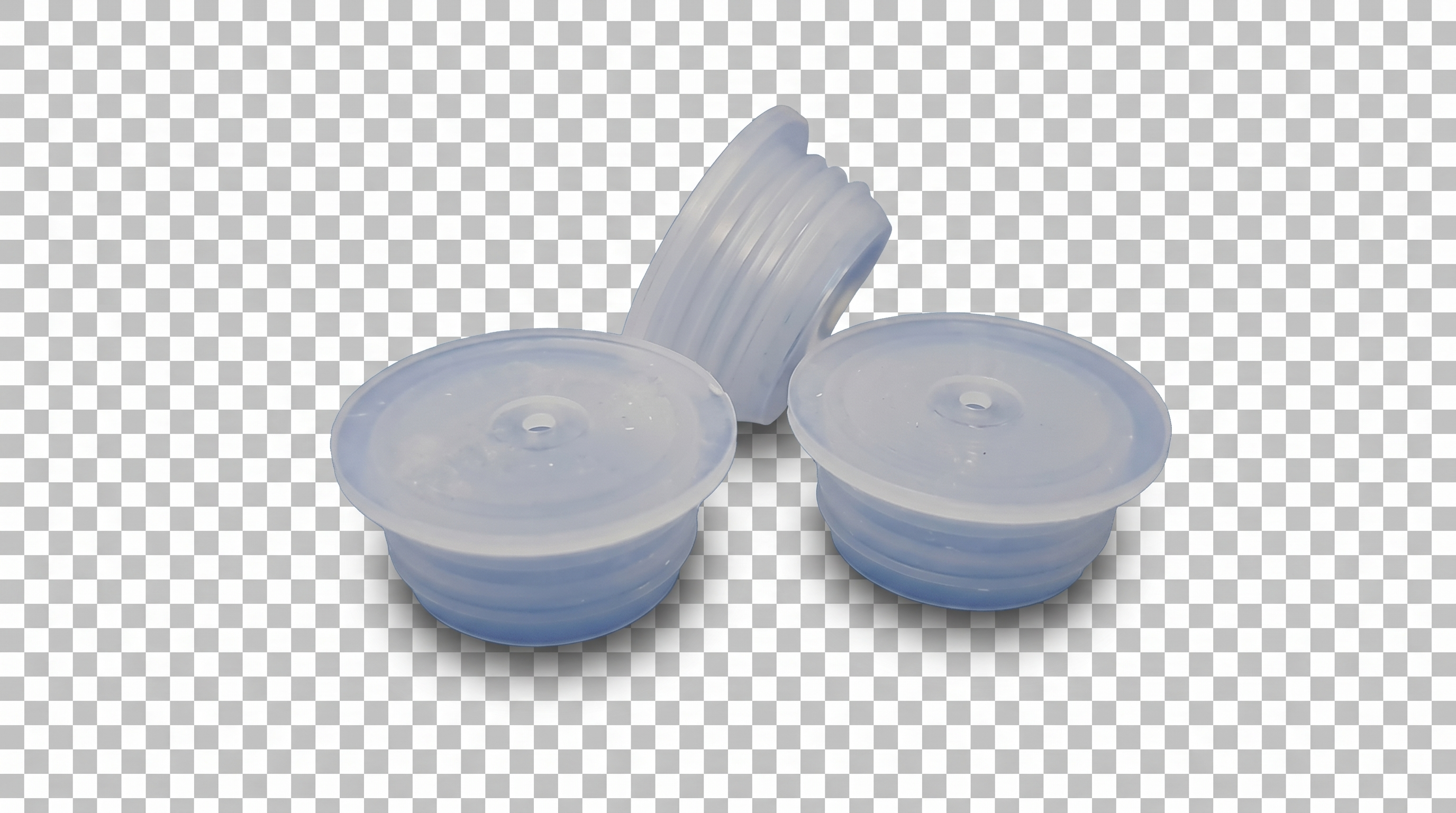 Translucent Snap-On Caps
